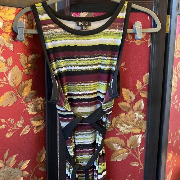 Jones Wear Maxi New York Sleeveless Maxi Dress Size Large - Picture 1 of 4